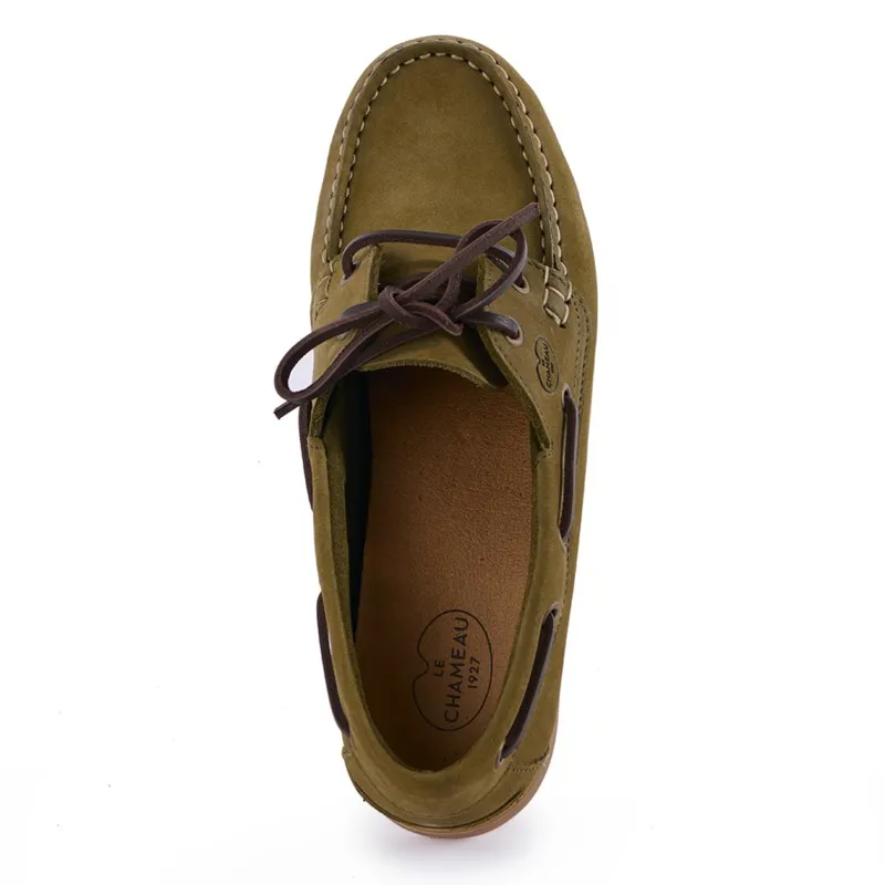 Le Chameau Galion Women's Nubuck Shoes - Vert Vierzon-2