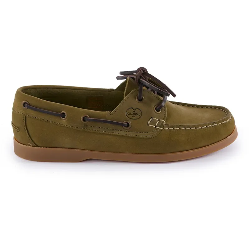 Le Chameau Galion Women's Nubuck Shoes - Vert Vierzon-3