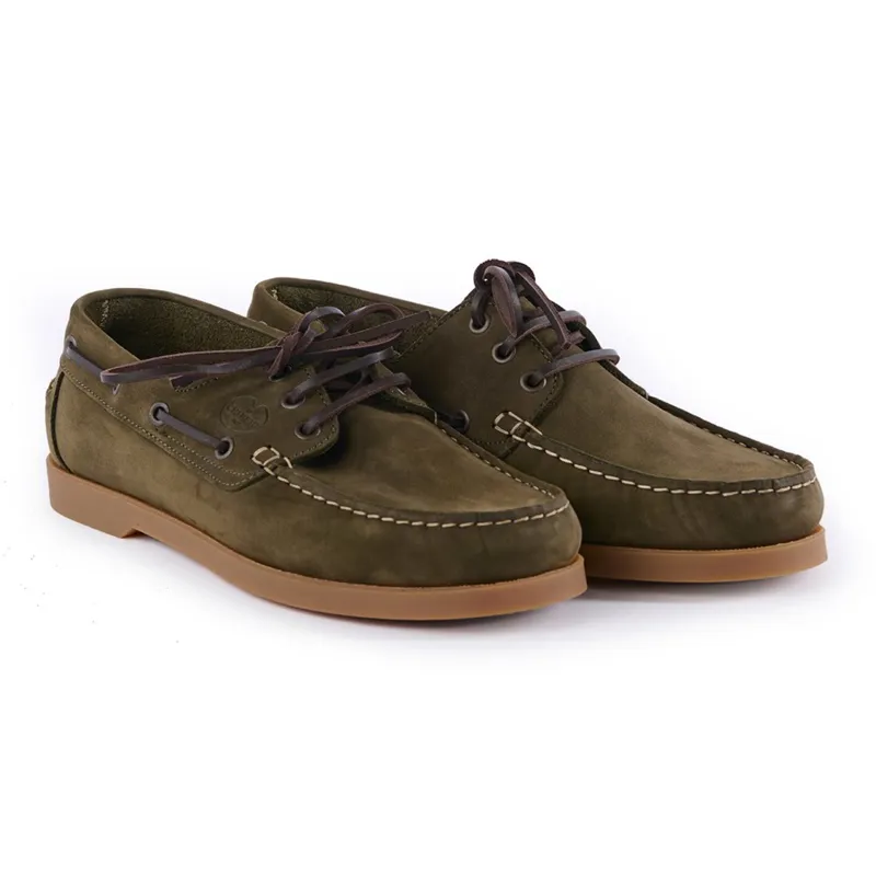 Le Chameau Galion Men's Nubuck Shoes - Vert Chameau