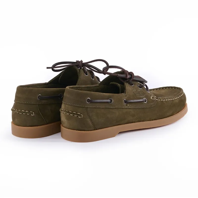 Le Chameau Galion Men's Nubuck Shoes - Vert Chameau-1