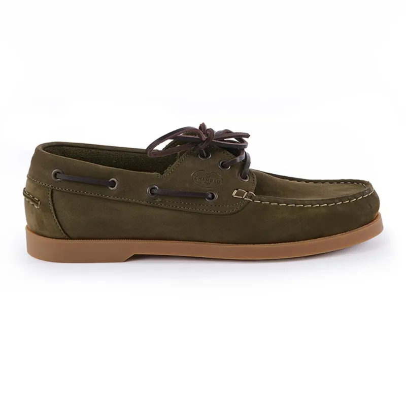 Le Chameau Galion Men's Nubuck Shoes - Vert Chameau-3
