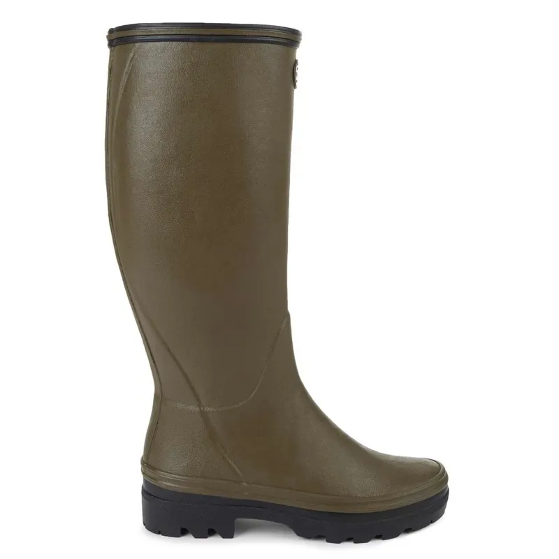 Le Chameau Giverny Women's Wellington Boots - Vert Chameau-1