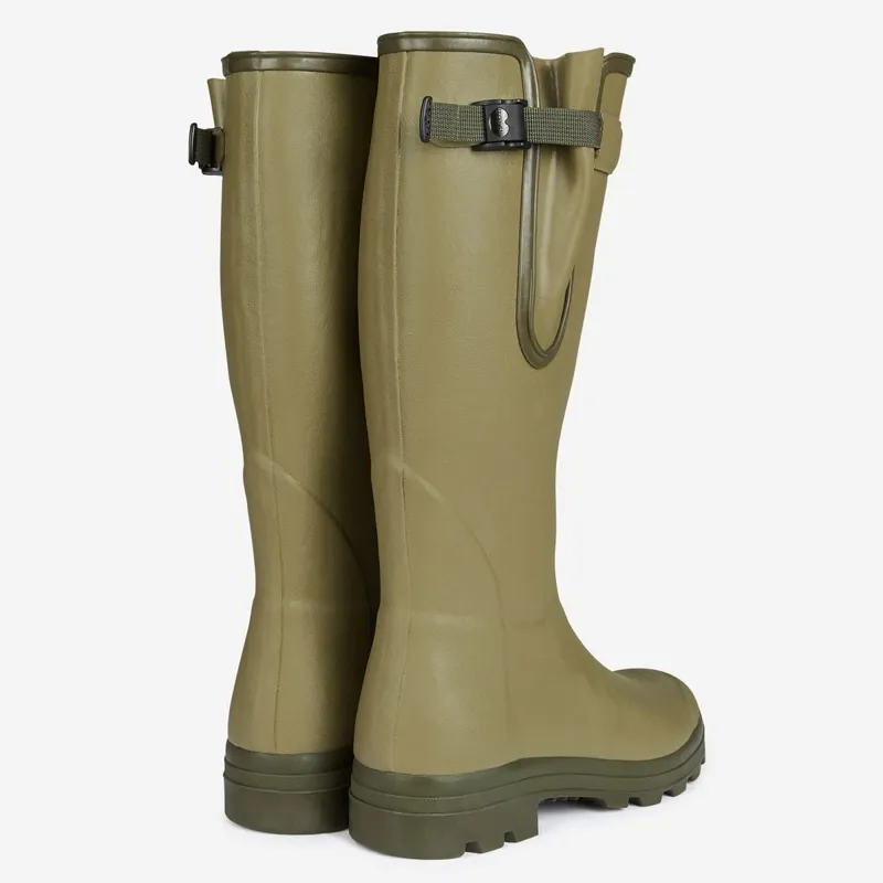 Le Chameau Vierzon Jersey Lined Mens Rubber Boots - Vert Vierzon-3