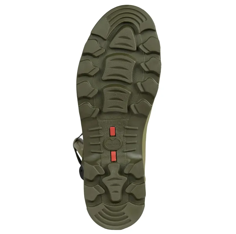 Le Chameau Vierzon Jersey Lined Mens Rubber Boots - Vert Vierzon-1