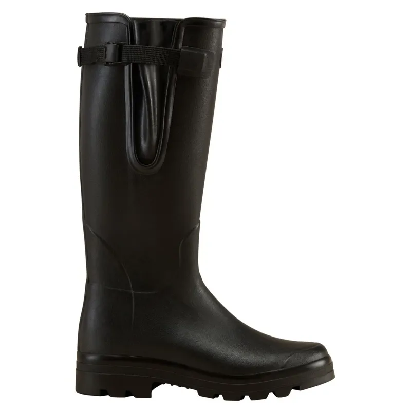 Le Chameau Vierzon Jersey Lined Mens Rubber Boots - Noir-1
