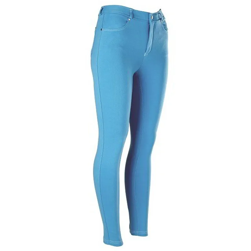 Legacy LifeStyle Stitch Children's Jodhpurs - Blue/White-1