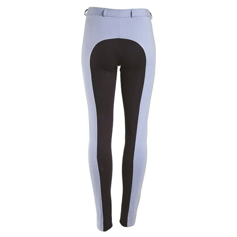 Legacy LifeStyle Two-Tone Children's Jodhpurs - Light Blue/Navy-1