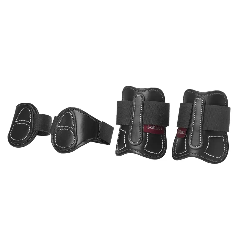 LeMieux Mini Toy Pony Capella Tendon Fetlock Boots Black