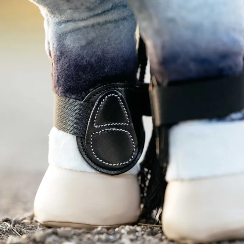 LeMieux Mini Toy Pony Capella Tendon Fetlock Boots Black-2