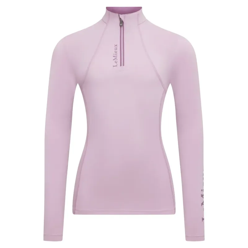 LeMieux Classique Young Rider Long Sleeve Base Layer - Fondant-1