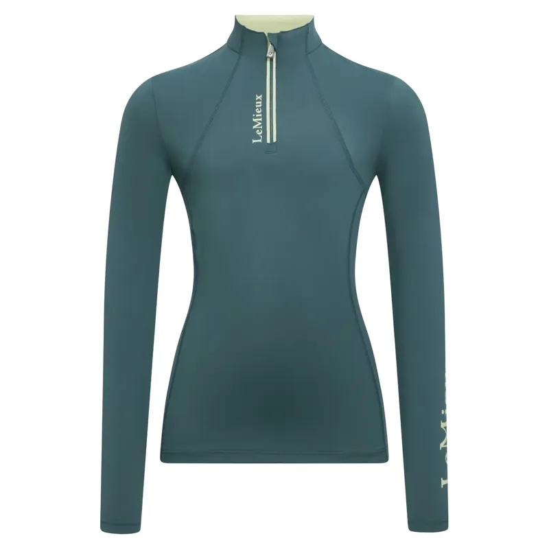 LeMieux Classique Young Rider Long Sleeve Base Layer - Jungle-1