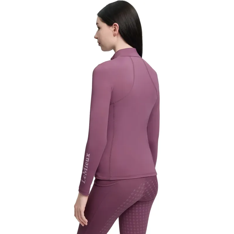 LeMieux Classique Young Rider Long Sleeve Base Layer - Mallow-3