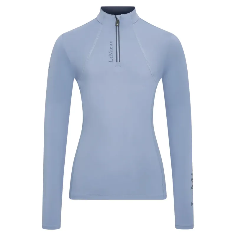 LeMieux Classique Young Rider Long Sleeve Base Layer - Powder Blue-1