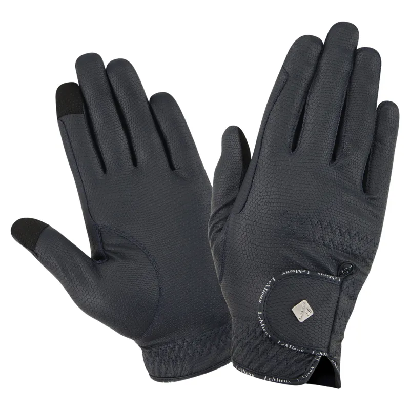 LeMieux Classic Riding Gloves - Navy