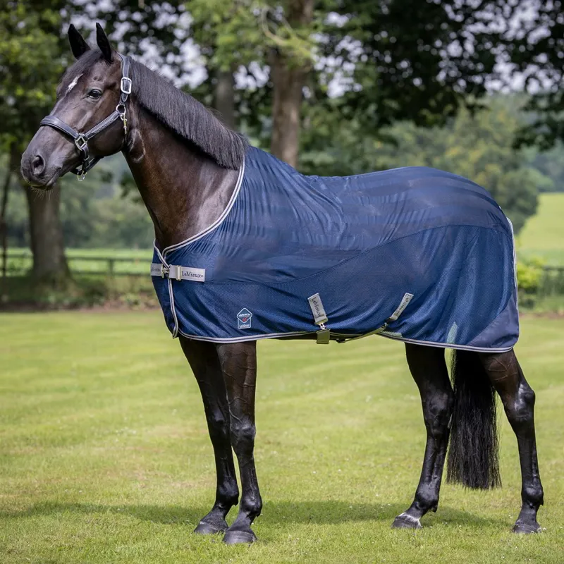 LeMieux Arika Air-Tek Mesh Sheet - Navy