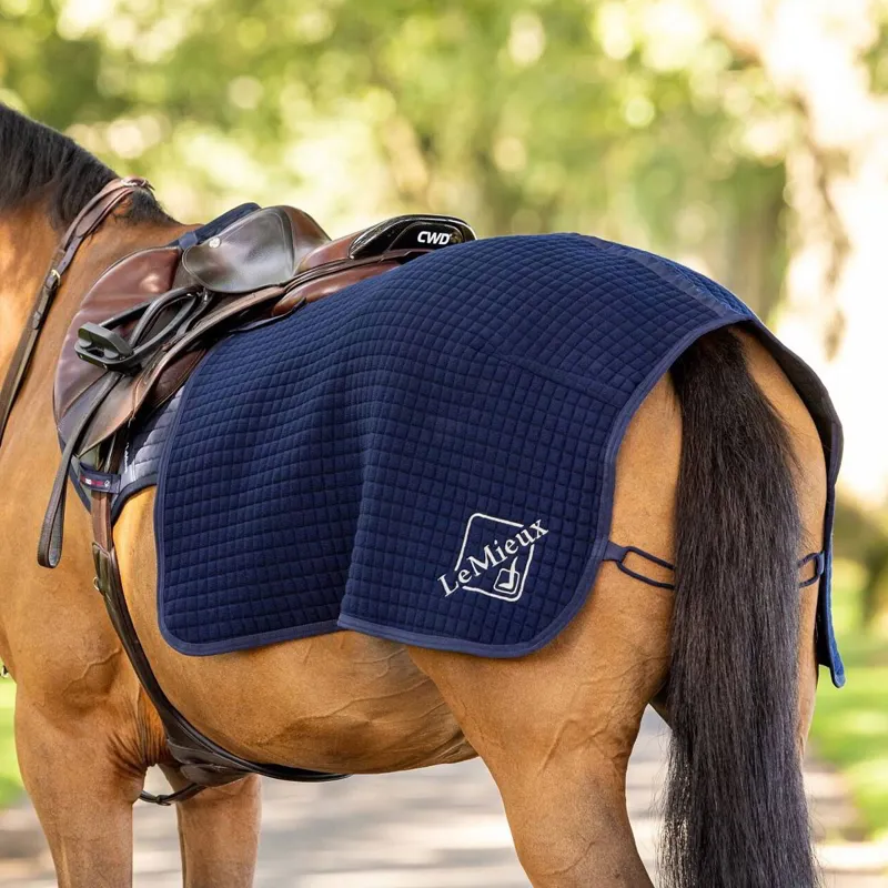 LeMieux Arika Clima-Tek Quarter Sheet - Navy