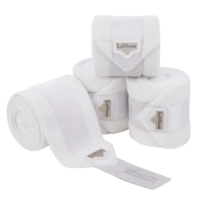LeMieux Loire Polo Wraps - White