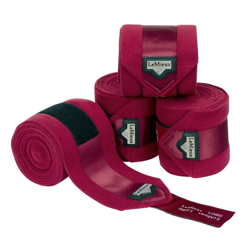LeMieux Loire Polo Wraps - Mulberry