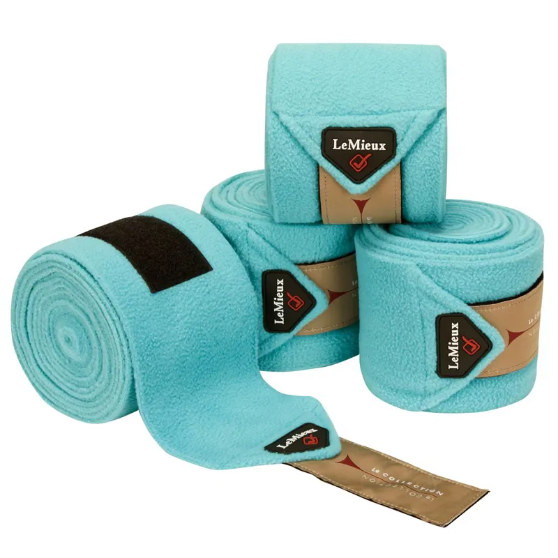 LeMieux Luxury Polo Wraps: Azure-1