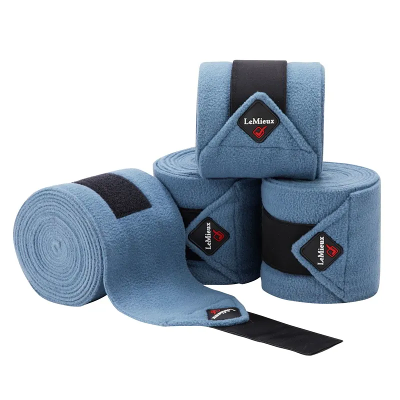LeMieux Luxury Polo Wraps - Ice Blue