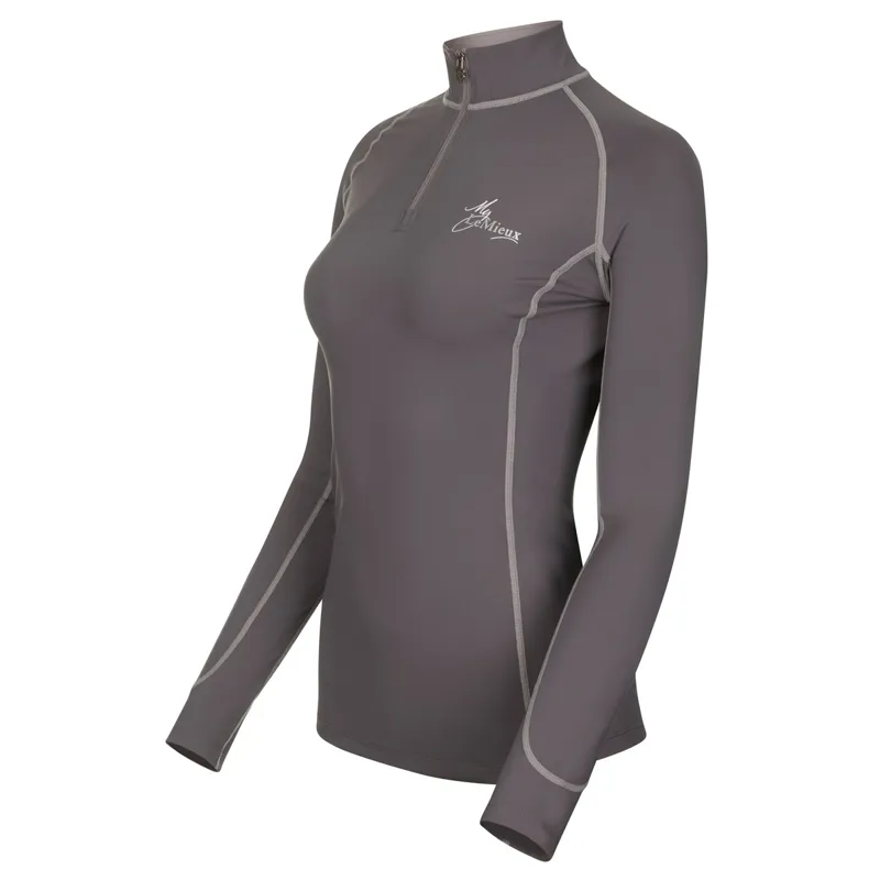 LeMieux Women's Base Layer - Slate Grey-4