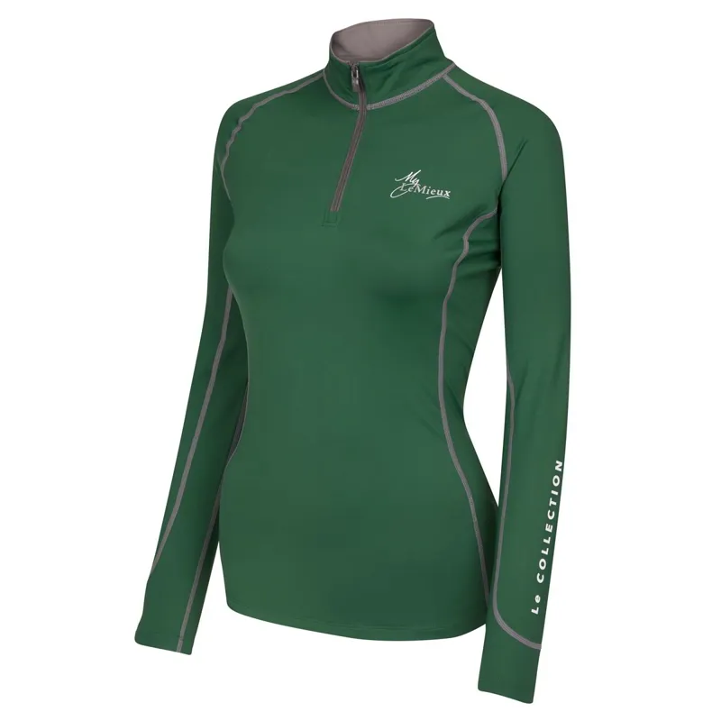 LeMieux Women's Base Layer - Hunter Green-2