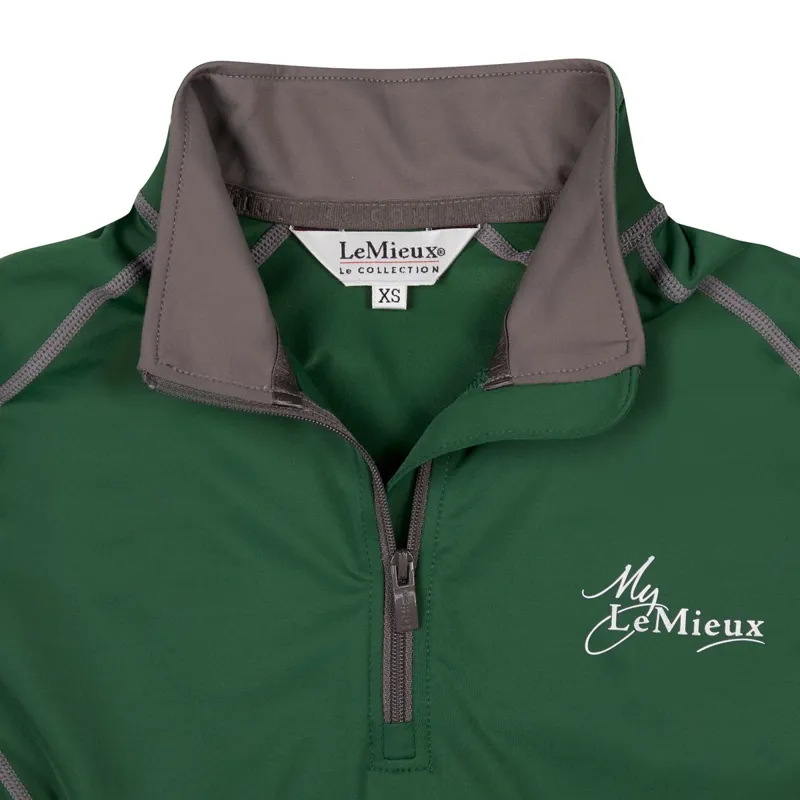 LeMieux Women's Base Layer - Hunter Green-5