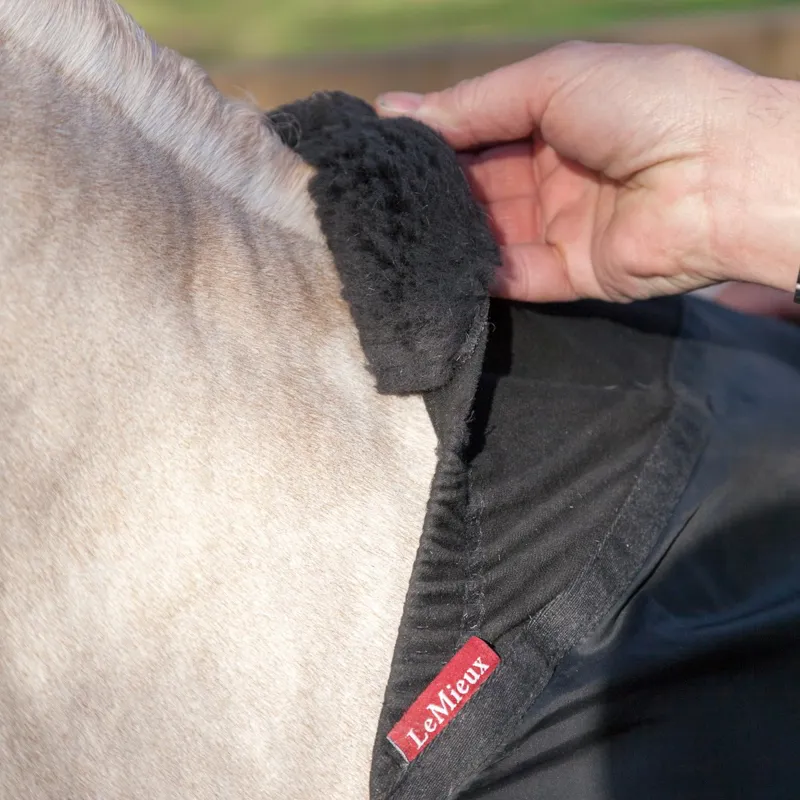 LeMieux Anti-Rub Bib - Black-2