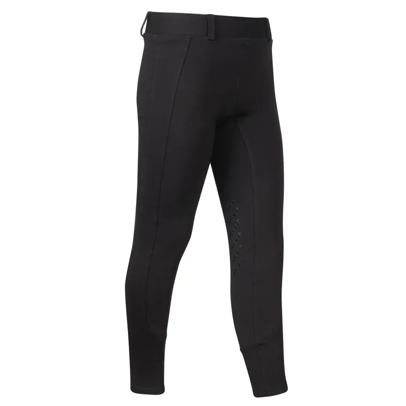 LeMieux Junior Pro Knee Grip Children's Breeches - Black