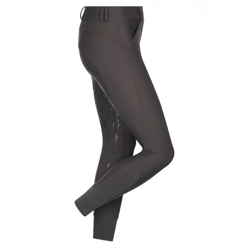 LeMieux DryTex Waterproof Full Grip Womens Breeches - Taupe-1