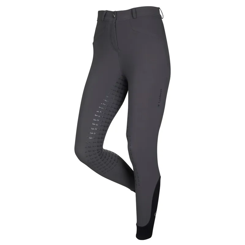 LeMieux Dynamique Full Grip Ladies Breeches - Graphite-1