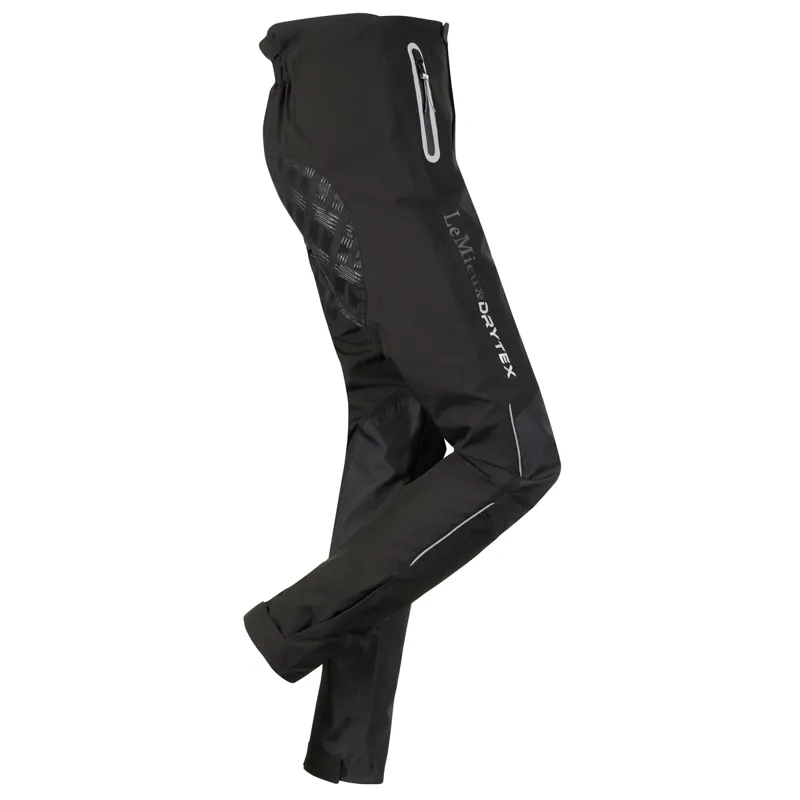 LeMieux DryTex Stormwear Unisex Waterproof Pants - Black-1