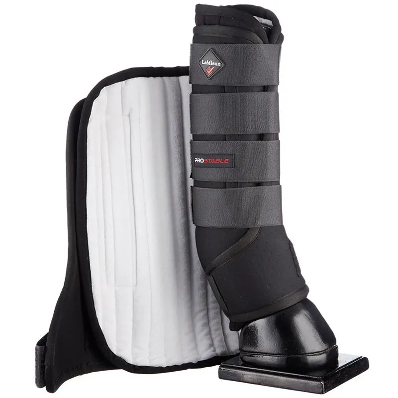 LeMieux Easi-Breathe Stable and Shipping Protection Boots - Black
