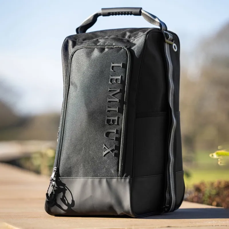 LeMieux Elite Pro Tall Boot Bag - Black-1