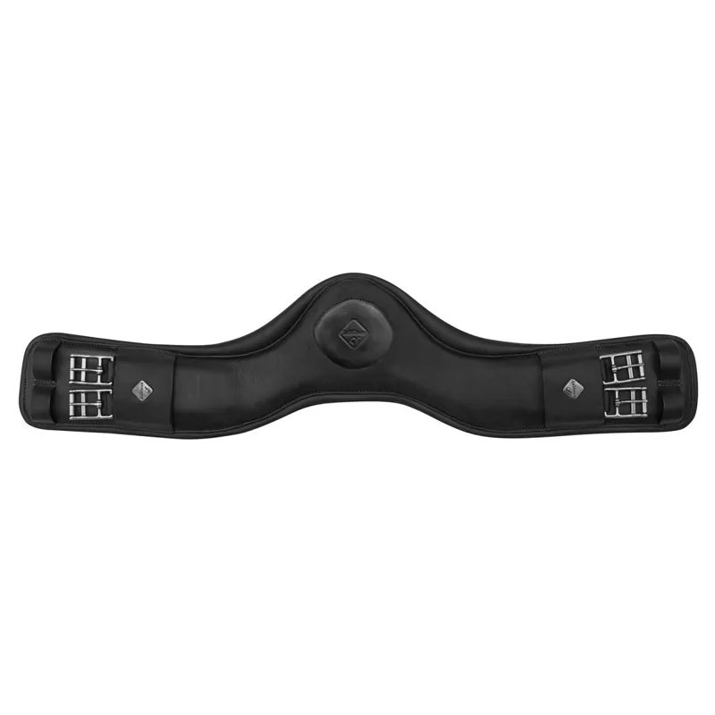 LeMieux Gel-Tek Anatomic Curve Dressage Girth - Black-1