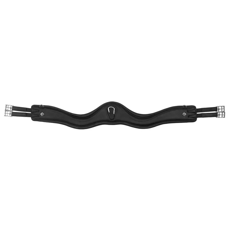 LeMieux Gel-Tek Anatomic Curve Jumping Girth - Black-1