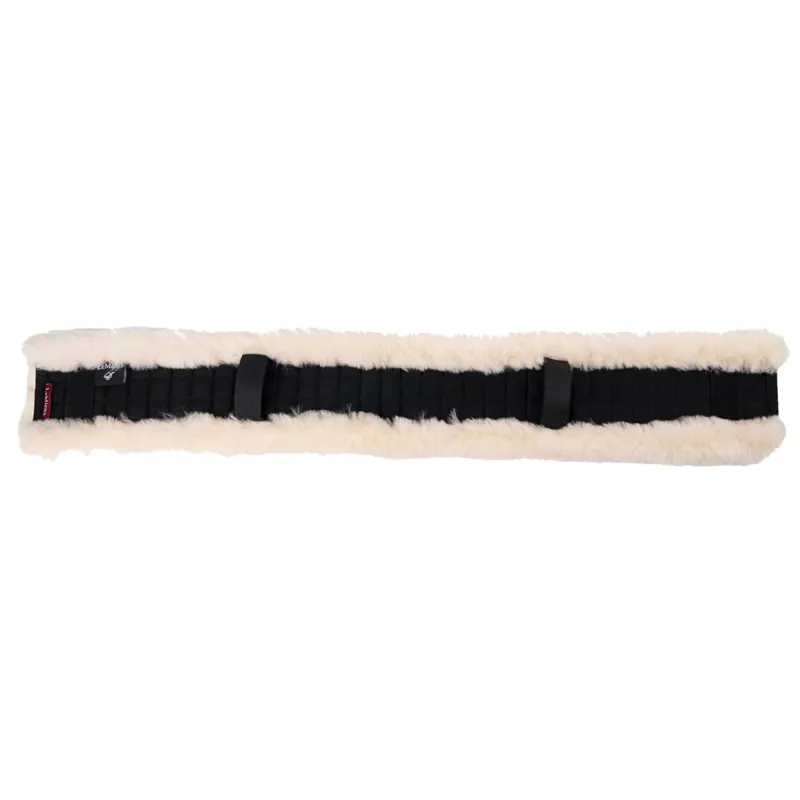 LeMieux Simuwool GP Girth Cover - Black/Natural