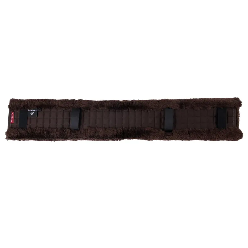 LeMieux Simuwool GP Girth Cover - Brown/Brown