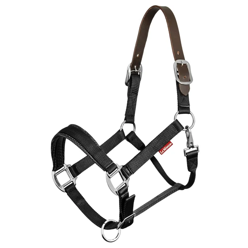 LeMieux Breakaway Halter - Black/Brown