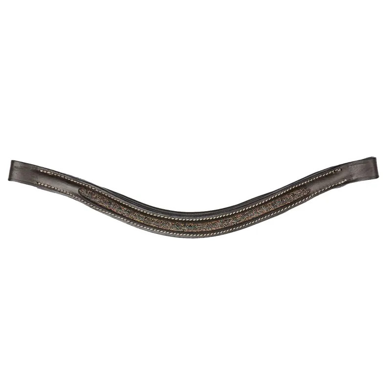 LeMieux Hobby Horse Toy Crystal Browband - Brown