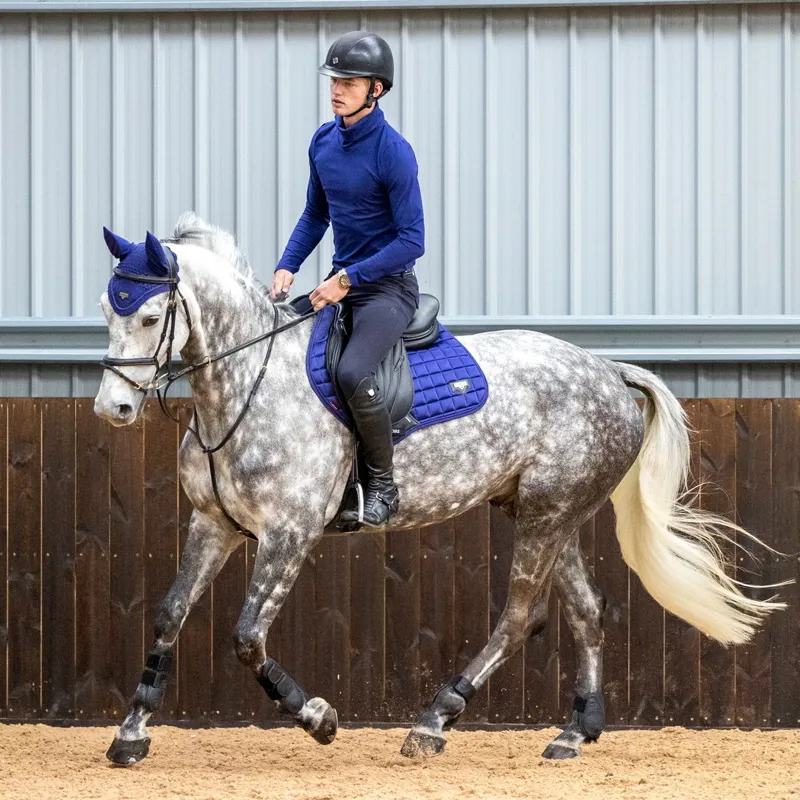 LeMieux Loire Fly Hood - Ink Blue-8