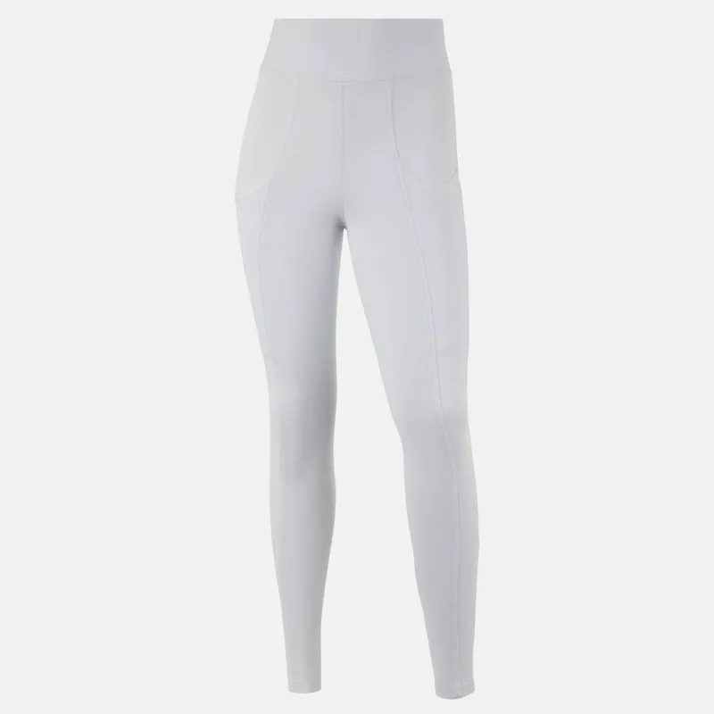 LeMieux Young Rider Full Seat Junior Pull On Breeches - White-1