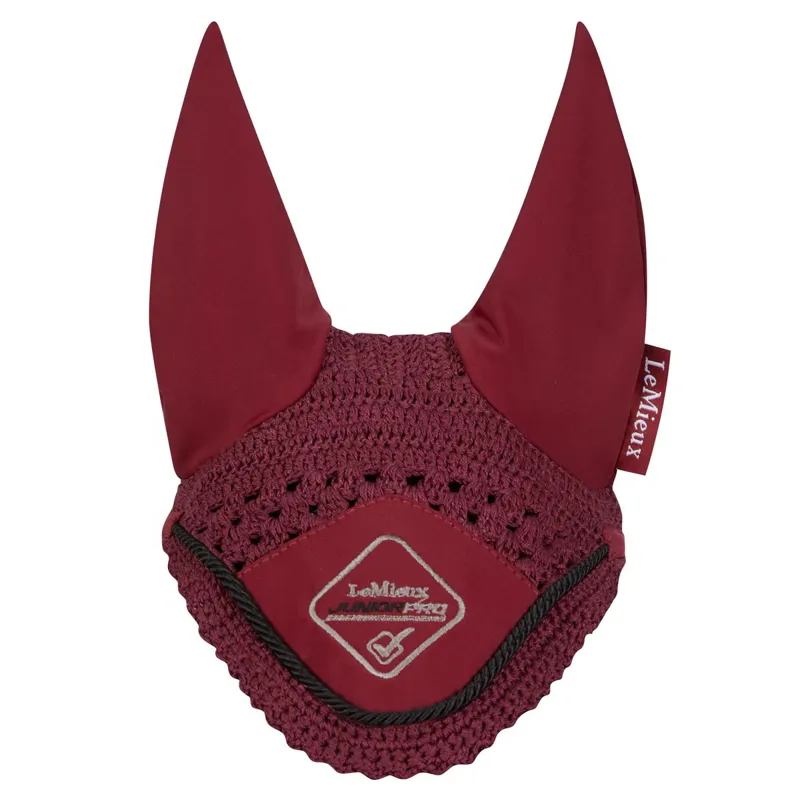 LeMieux Junior Pro Fly Hood - Burgundy