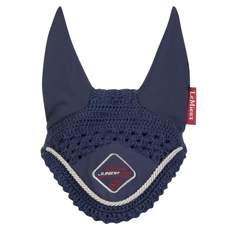 LeMieux Junior Pro Fly Bonnet - Navy