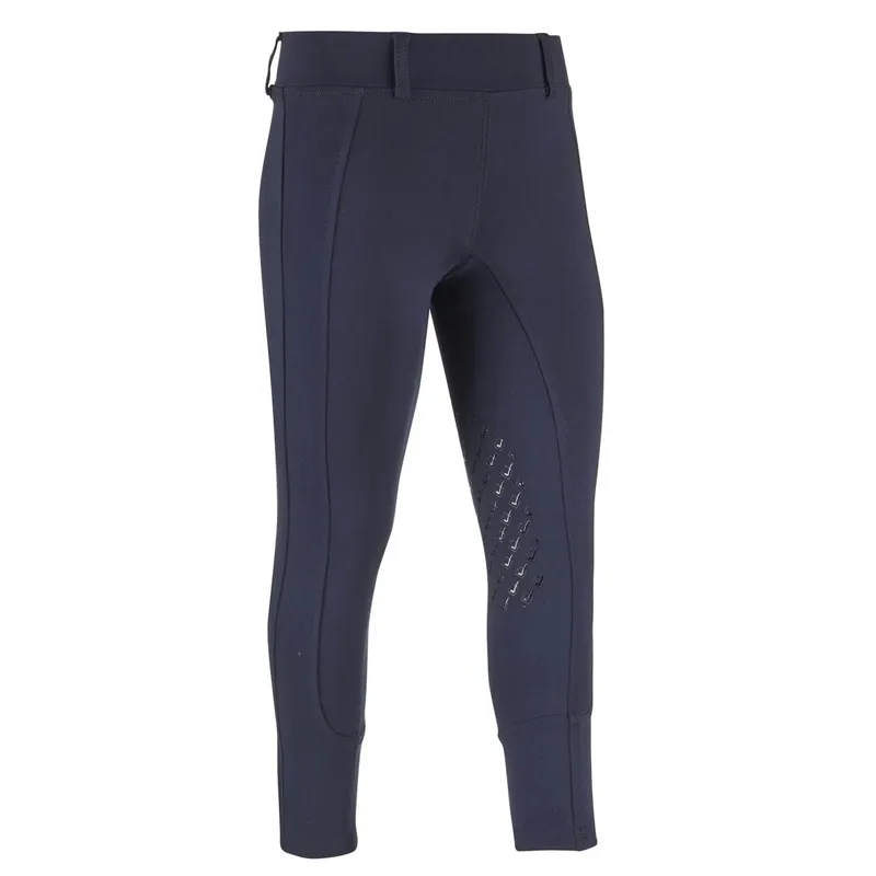 LeMieux Junior Pro Knee Grip Child's Breeches - Navy-1