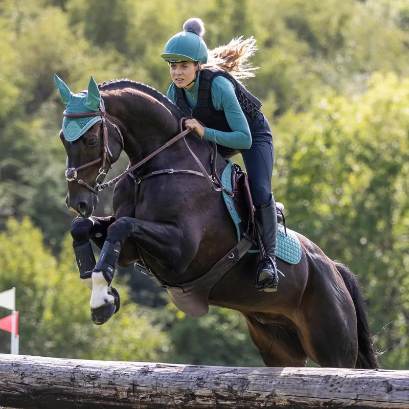LeMieux Classic Fly Bonnet - Sage-4