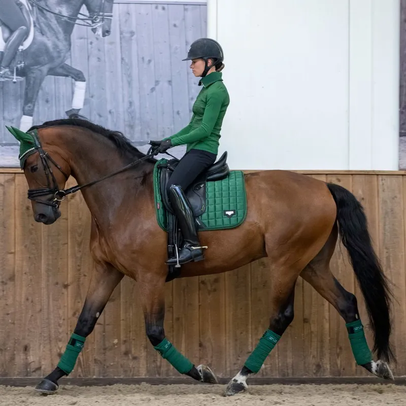 LeMieux Loire Polo Bandages - Hunter Green-3