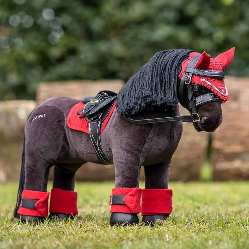 LeMieux Mini Toy Pony Saddle - Black-3