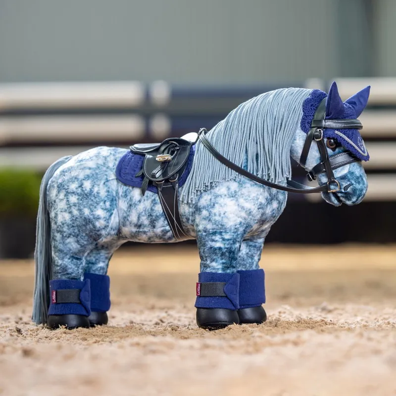 LeMieux Mini Toy Pony Fly Bonnet - Ink Blue-1