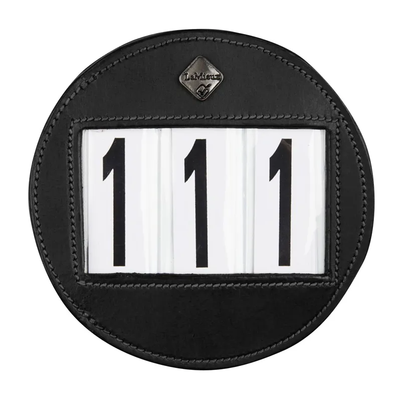 LeMieux Bridle Number Holder - Black-1